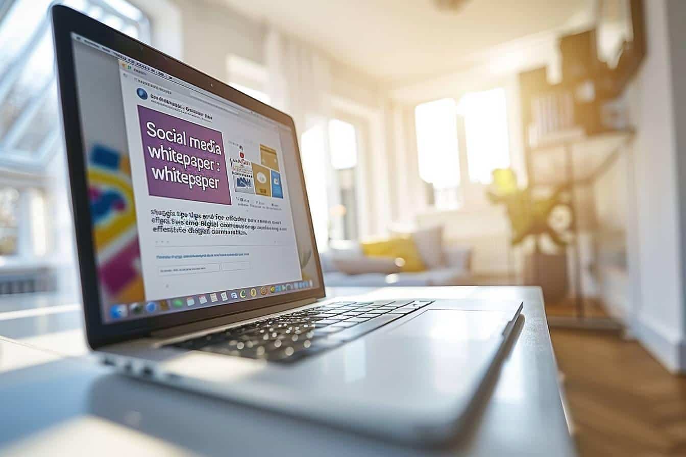 Livre blanc sur les réseaux sociaux : stratégies et astuces pour une communication digitale efficace