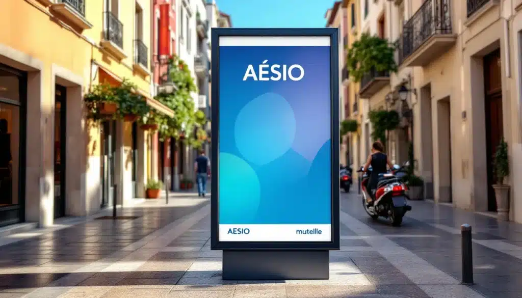 aesio mutuelle grc3a8ce saga publicitaire