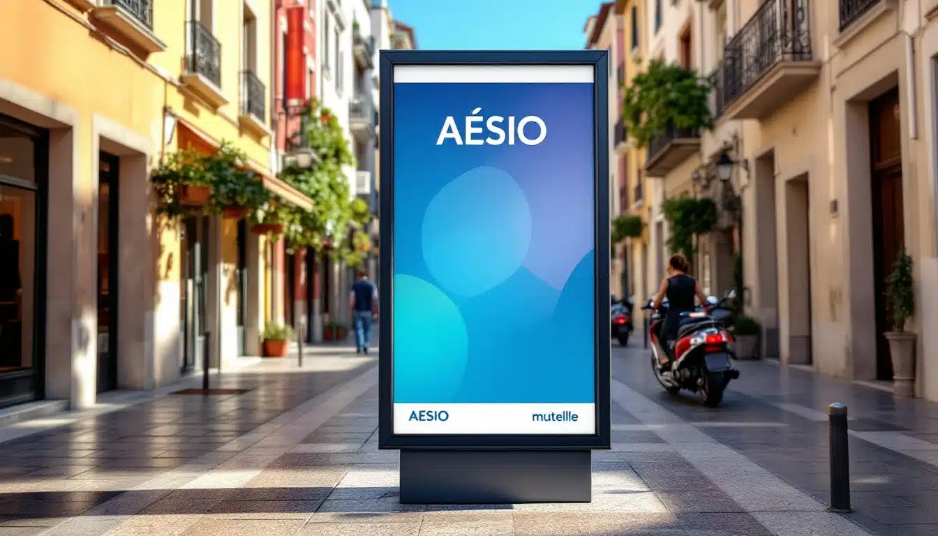 aesio mutuelle grc3a8ce saga publicitaire